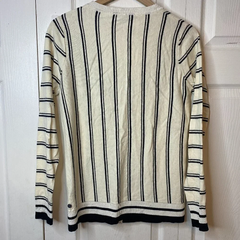 Scotch & Soda Striped V-Neck Cardigan